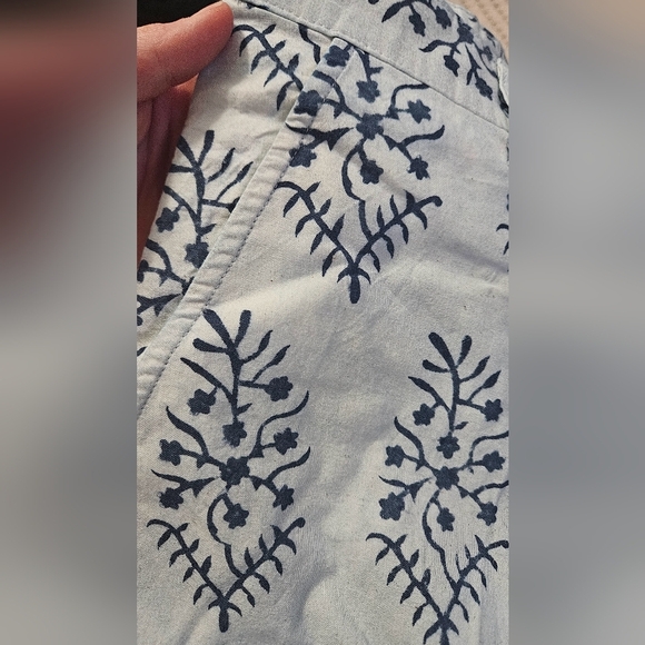 BILLS KHAKIS Light blue/navy printed parker shorts. Size 36 NWT - Picture 5 of 12